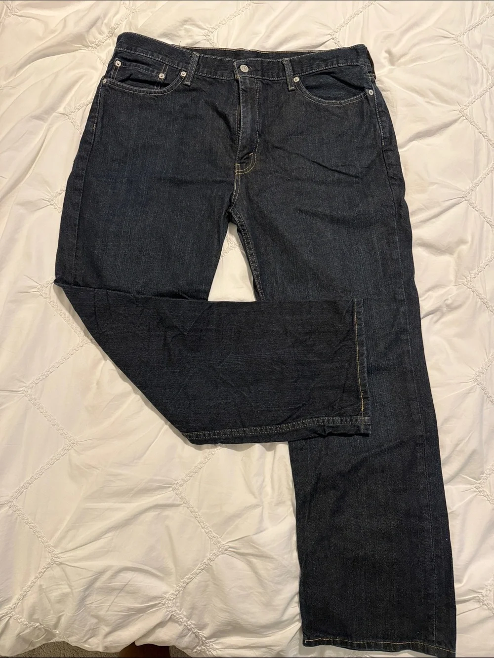 Levi’s 514 Men's Straight-Leg Jeans in Dark Navy